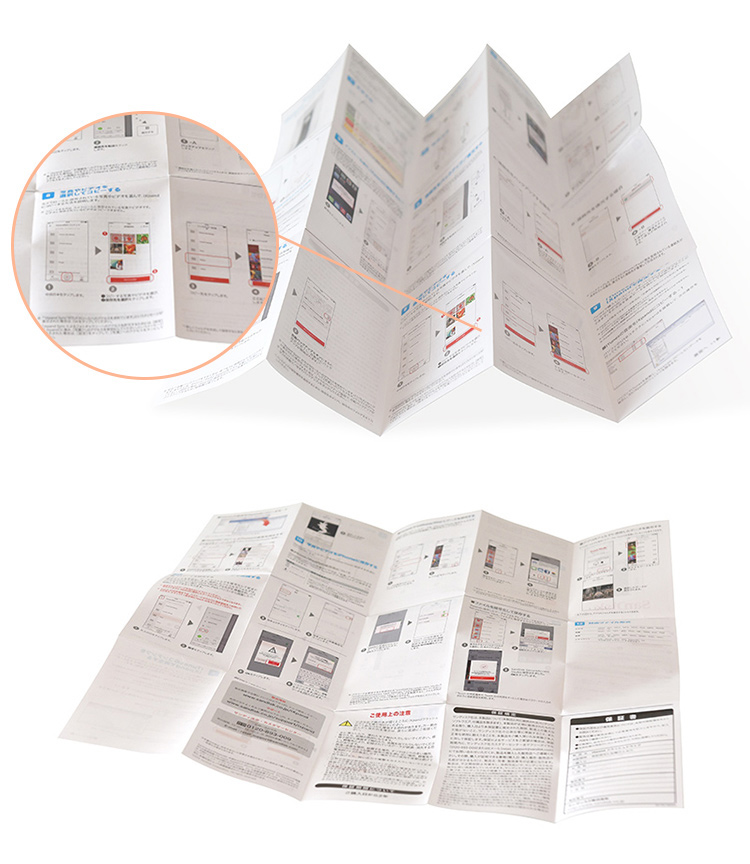 Warum haben Papieranweisungsaufkleber meist ein Faltdesign?